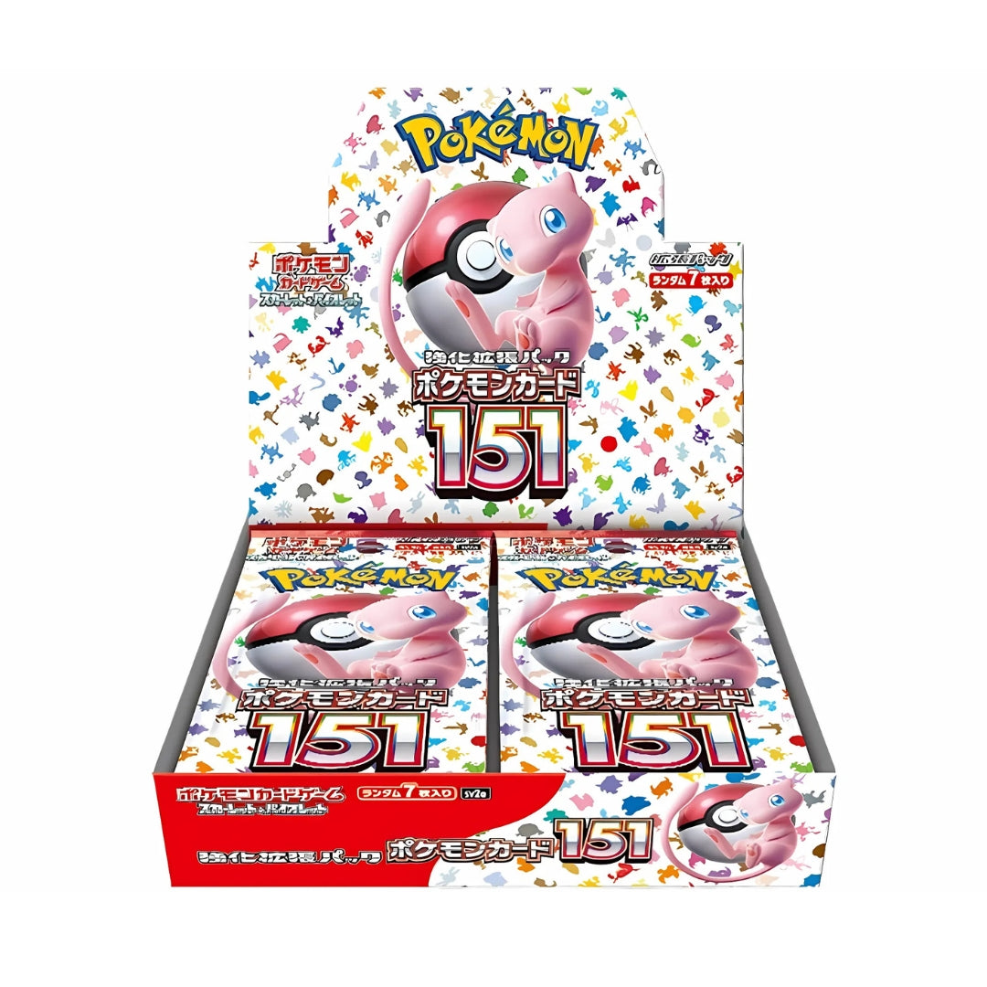 Pokémon 151 sv2a Japanese Booster Box