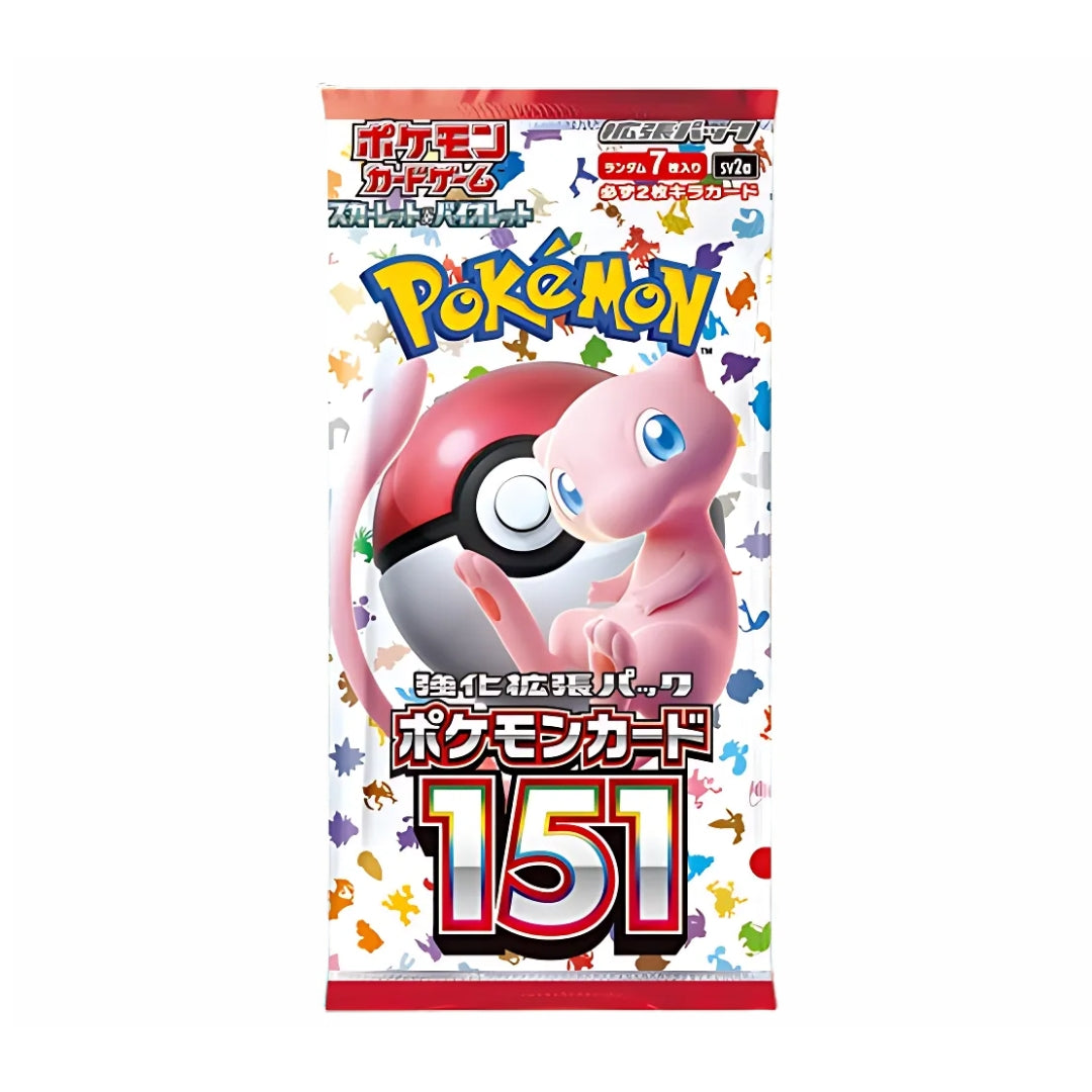 pokemon 151 booster pack japanese Pokémon 151 sv2a Japanese Booster Pack – Magikart Cards Inc