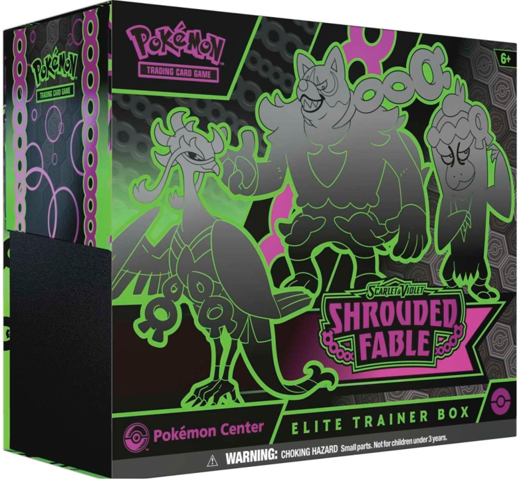 Pokémon Shrouded Fable Pokémon Center Elite Trainer Box