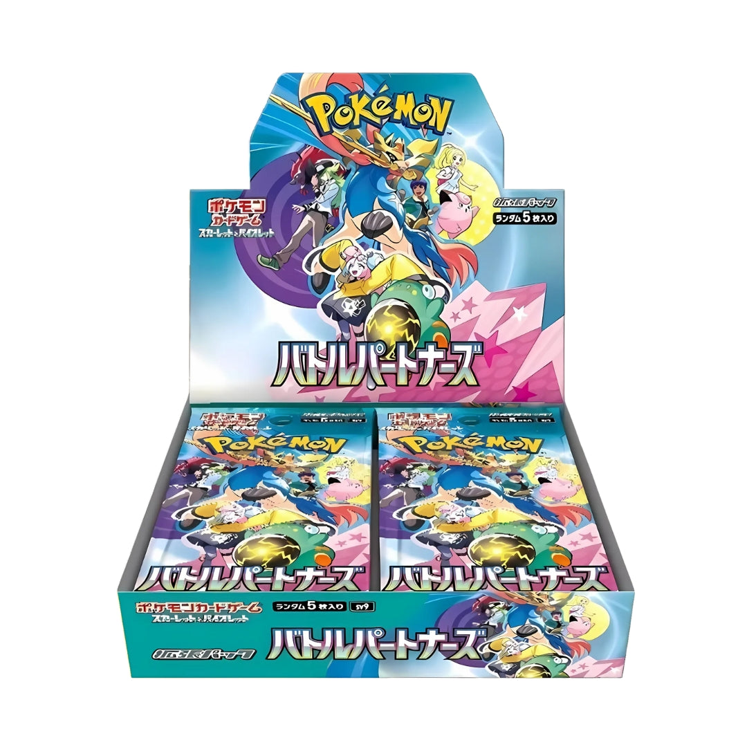 pokemon base set japanese booster box Pokémon Battle Partners sv9 Japanese Booster Box – Magikart Cards Inc