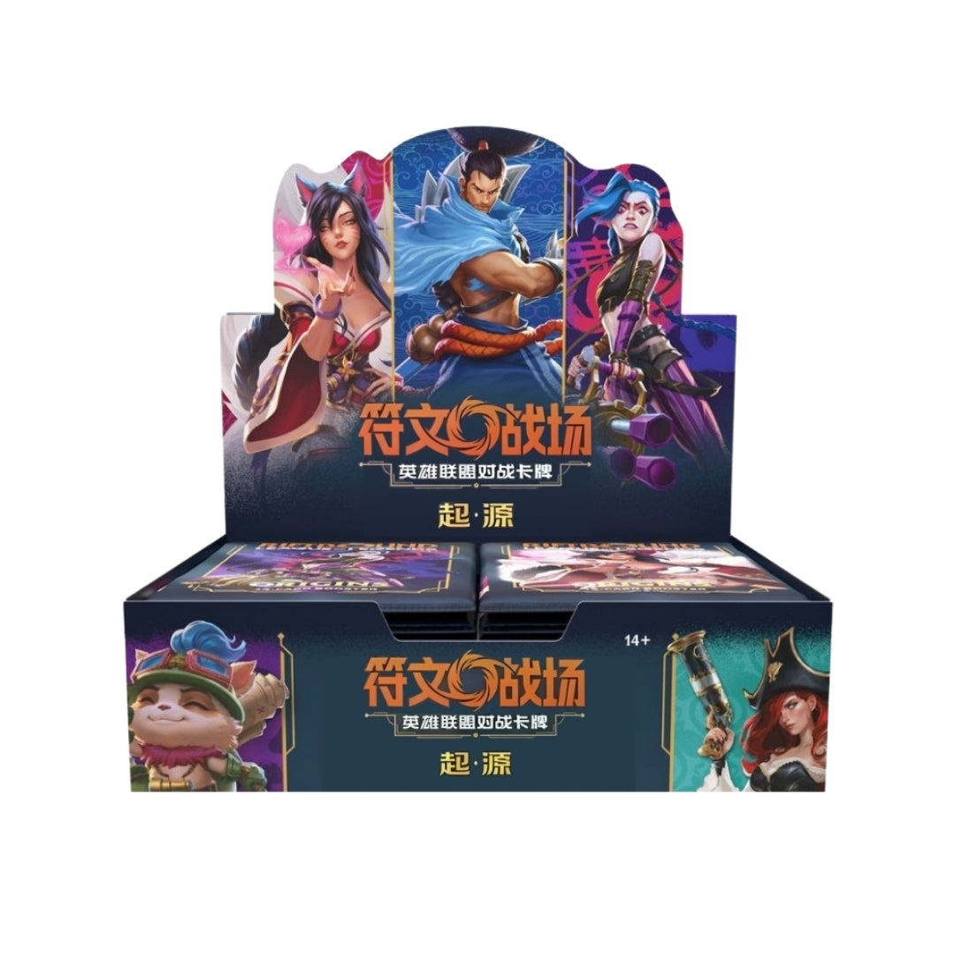 Riftbound Origins (Jumbo) Simplified Chinese Booster Box Magikart Cards Inc. Riftbound Origins (Jumbo) Simplified Chinese Booster Box Magikart Cards Inc.