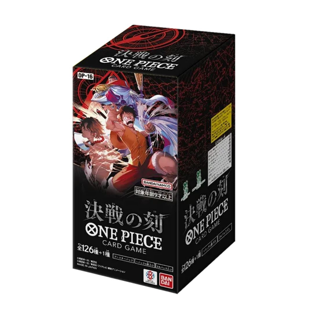 One Piece The Time of Battle OP-16 Japanese Booster Box (Pre-order)