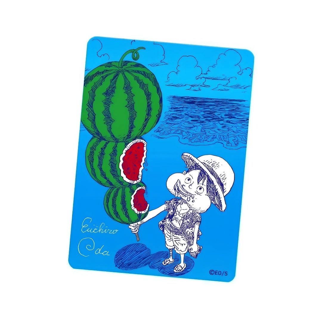 One Piece MetaKira Luffy Watermelon NatsuComi Summer 2026 Japanese Promo Card (Pre-order)