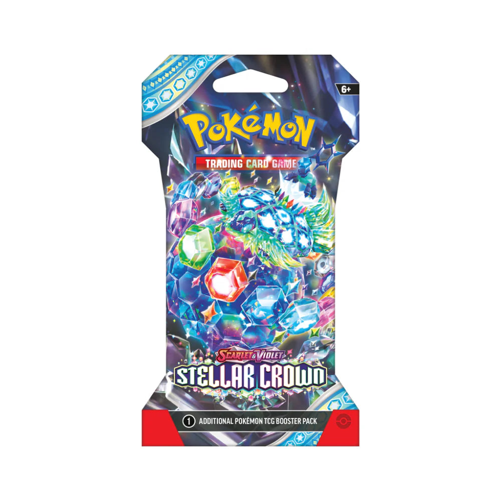 Pokémon Scarlet & Violet Stellar Crown Sleeved Booster Pack