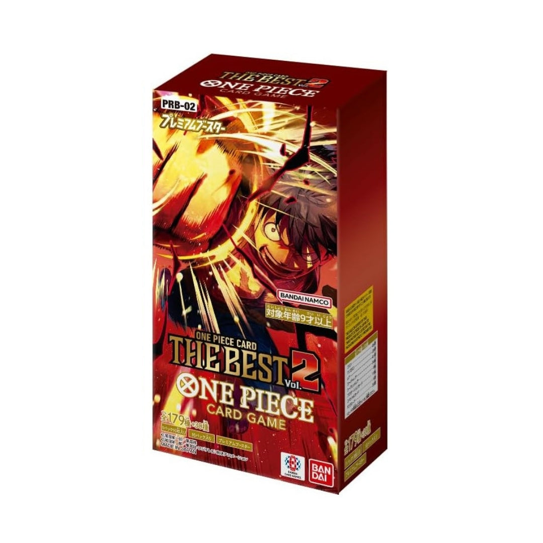 One Piece The Best Vol. 2 PRB-02 Booster Box Magikart Cards Inc. One Piece The Best Vol. 2 PRB-02 Booster Box Magikart Cards Inc.