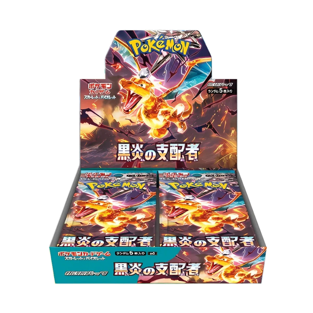Pokmon Ruler of the Black Flame sv3 Japanese Booster Box Magikart Cards Inc. Pokmon Ruler of the Black Flame sv3 Japanese Booster Box Magikart Cards Inc.
