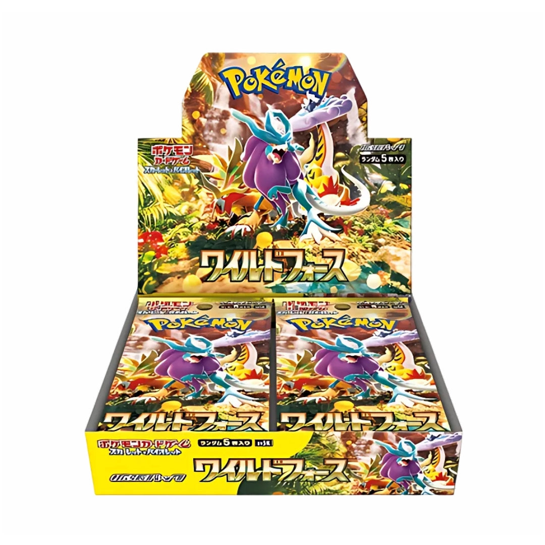 how much do japanese booster boxes cost Pokémon Wild Force sv5k Japanese Booster Box – Magikart Cards Inc