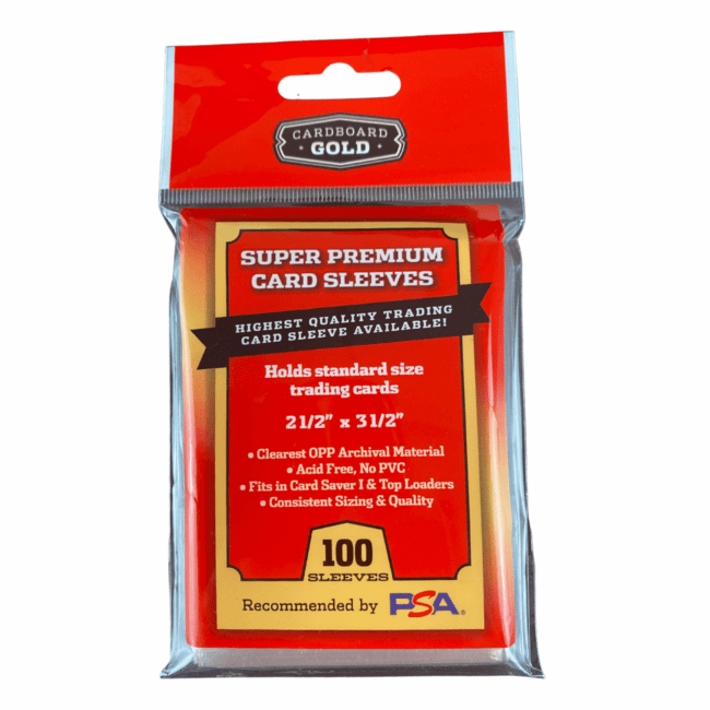 Cardboard Gold Super Premium Soft Sleeves (100 pack)