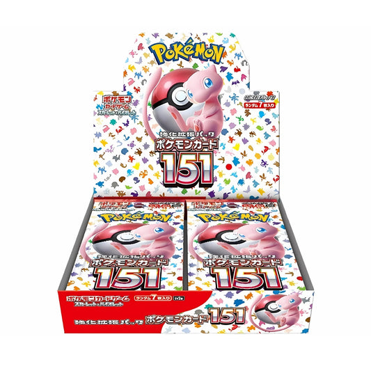 Pokémon 151 sv2a Japanese Booster Box