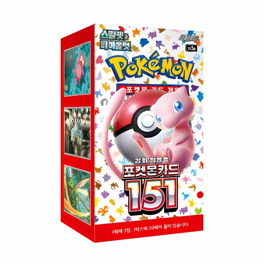 Pokémon 151 sv2a Korean Booster Box