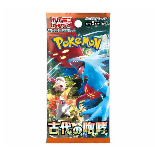 Pokémon Ancient Roar sv4k Japanese Booster Pack