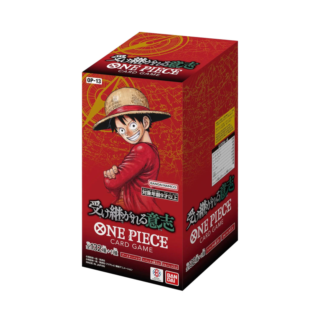 One Piece Carrying on His Will OP-13 Japanese Booster Box