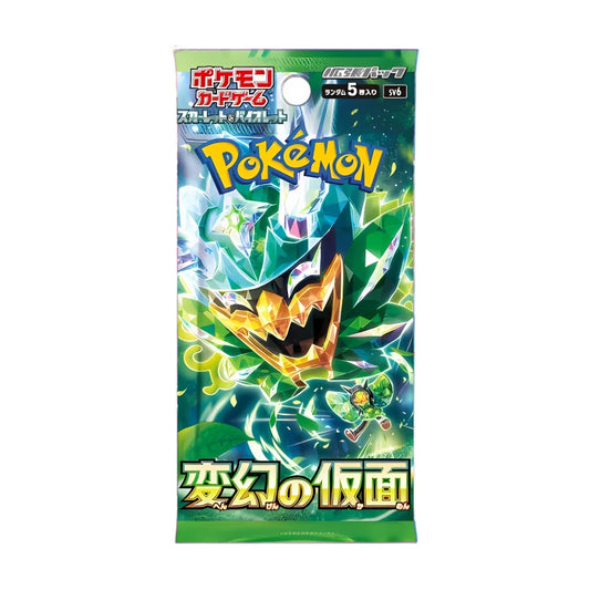 Pokémon Mask of Change sv6 Japanese Booster Pack