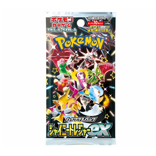 Pokémon Shiny Treasure ex sv4a Japanese Booster Pack