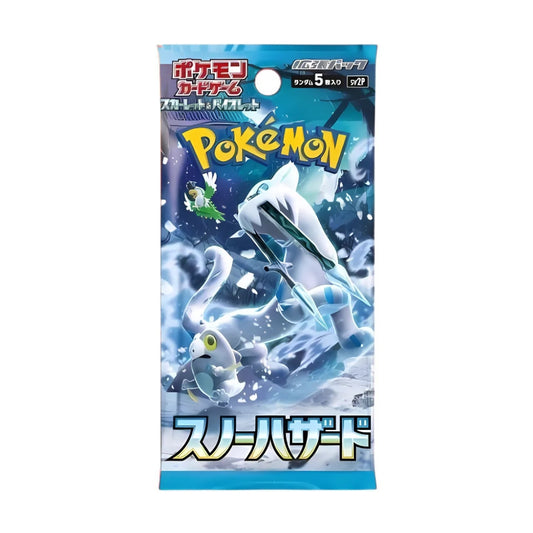 Pokémon Snow Hazard sv2P Japanese Booster Pack