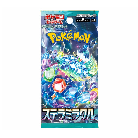 Pokémon Stellar Miracle sv7 Japanese Booster Pack