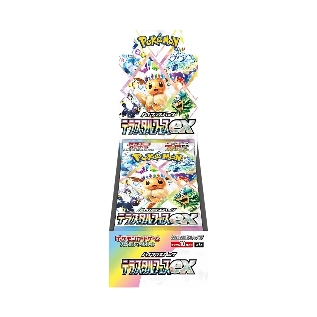 Pokémon Terastal Festival sv8a Japanese Booster Box – Magikart Cards Inc